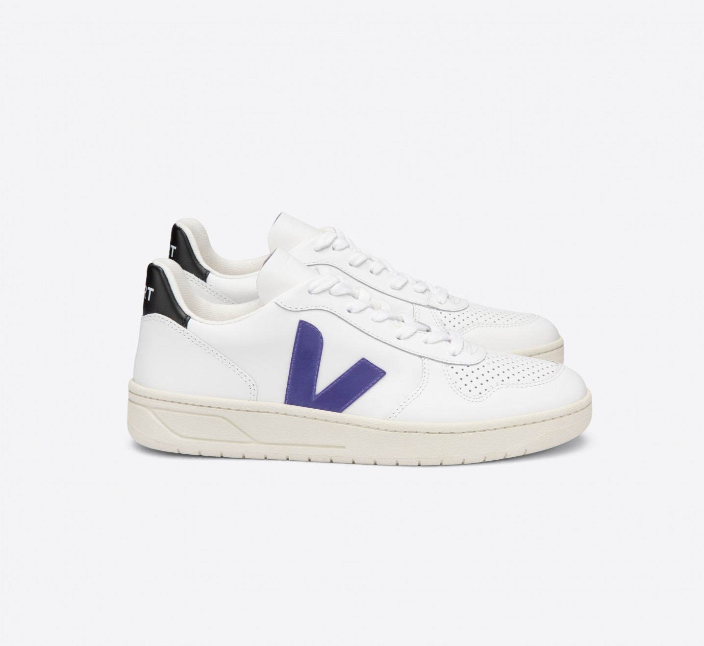 V-10 COUORO EXTRA WHITE  PURPLE BLACK LATERAL